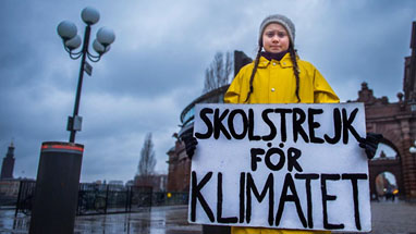 Jóvenes contra el cambio climático