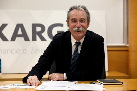 El Director General de Elkargi, Pío Aguirre