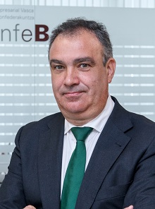 Eduardo Aréchaga, director general de Confebask