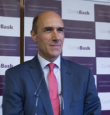 Eduardo Zubiaurre, Presidente de Confebask