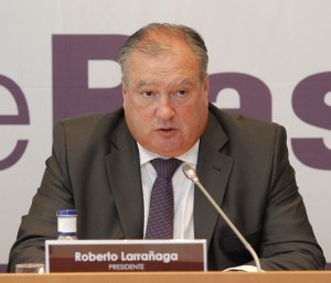 Roberto Larrañaga, presidente de Confebask