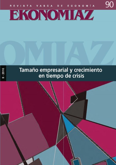 Tamaño empresarial y crecimiento en tiempo de crisis