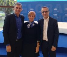 confebask y Adegi junto a Arantxa Tapia